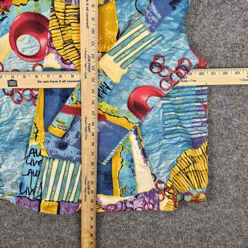 "Multiples" Artsy Abstract Patchwork Statement Ja… - image 7